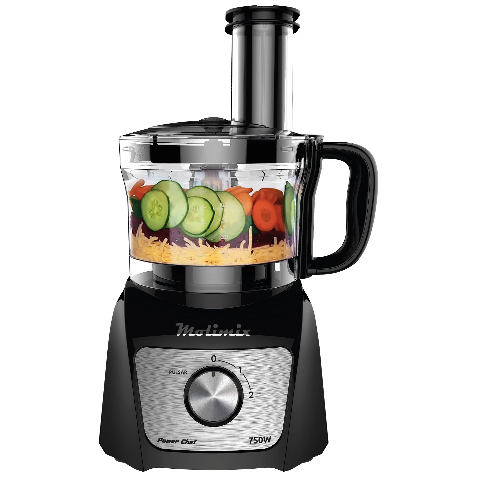 MULTIPROCESADOR - POWER CHEF 750W - CAPACIDAD 1.0L MMP-750