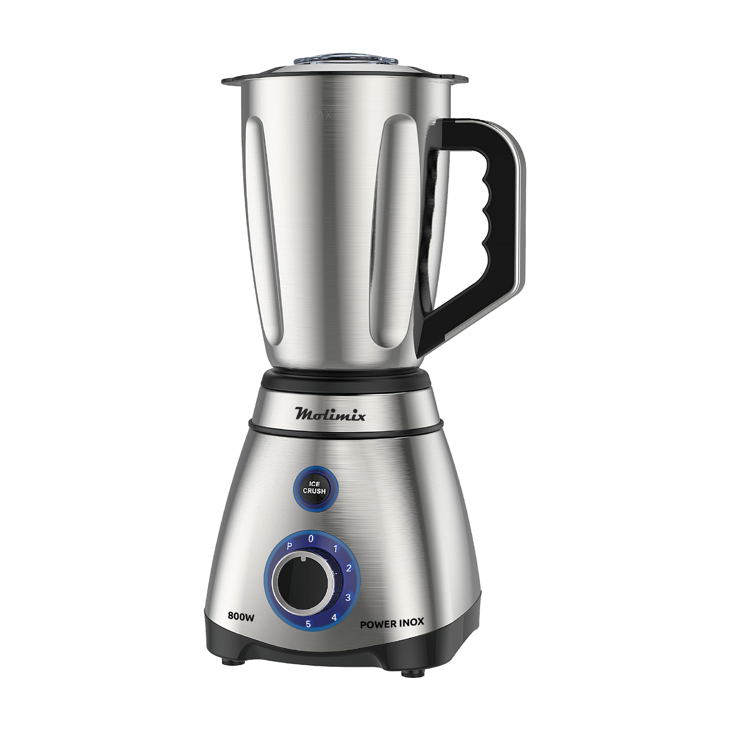 LICUADORA POWER INOX JARRA DE INOX 1.5L 800W MLI-800