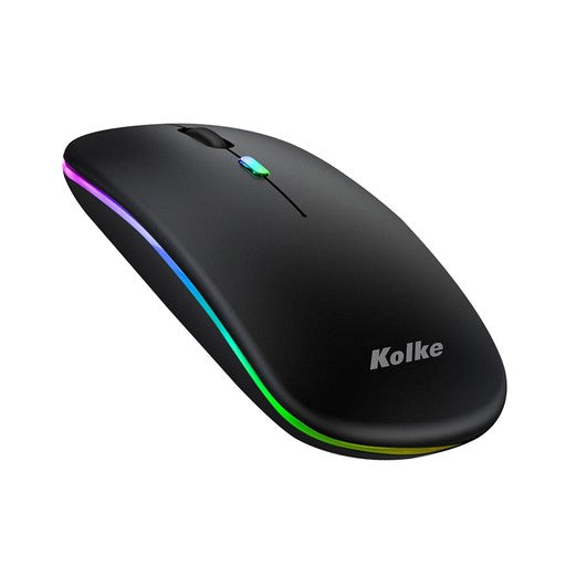 Mouse Óptico Inalámbrico Dual Kolke KEM-699 Negro Bluetooth 5.2 y 2.4GHz