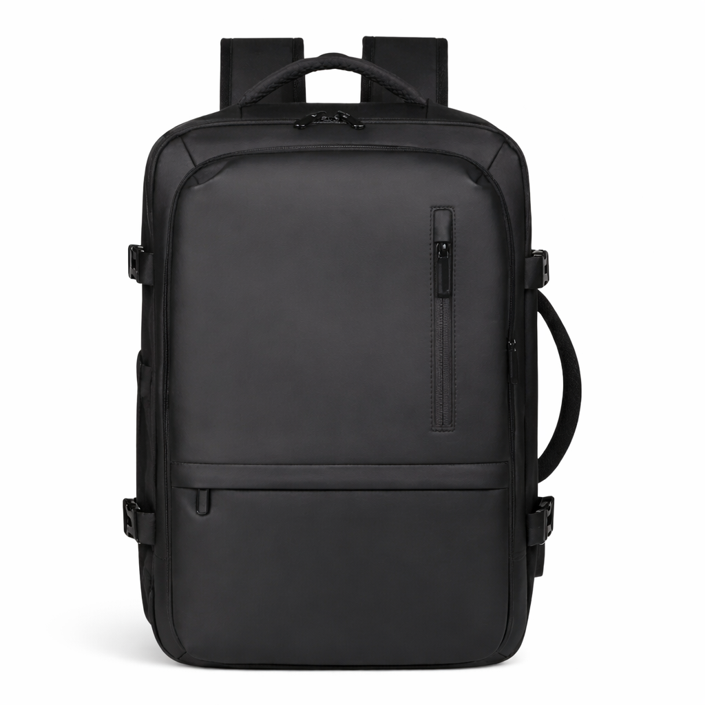 Mochila para Notebook A-KP2533 15.6” Cuero con USB Tipo Maletín Negro
