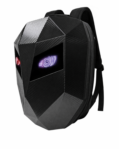 Mochila LED A-KP6051 Pantalla 64x64 Bluetooth Compacta Negro