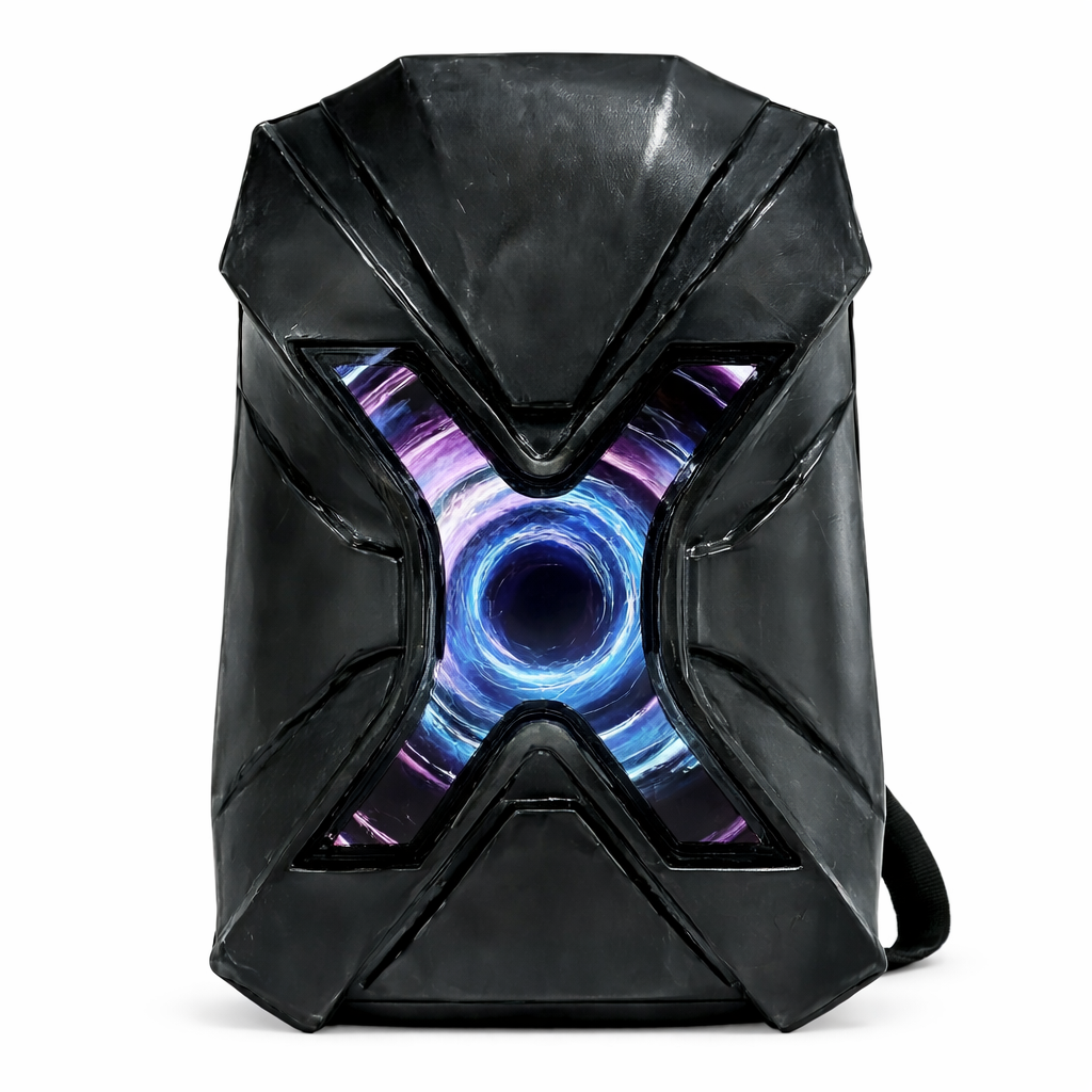 Mochila LED A-KP6071 Pantalla 96px Bluetooth ABS Negro