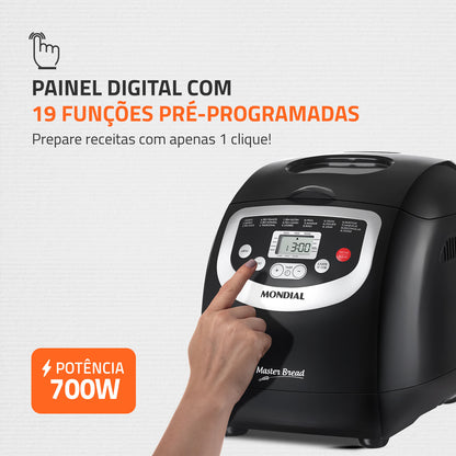 PANADERA AUTOMATICA MASTER BREAD BLACK NPF-53