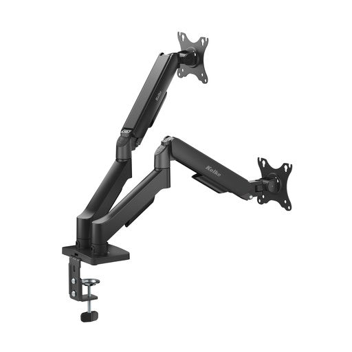 Soporte Doble para Monitor Kolke KVS-785 con Brazos a Gas para 17" a 32"
