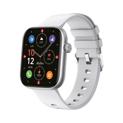 Smartwatch Kolke KVR-795 Plateado con Llamadas Bluetooth y 100+ Modos Deportivos