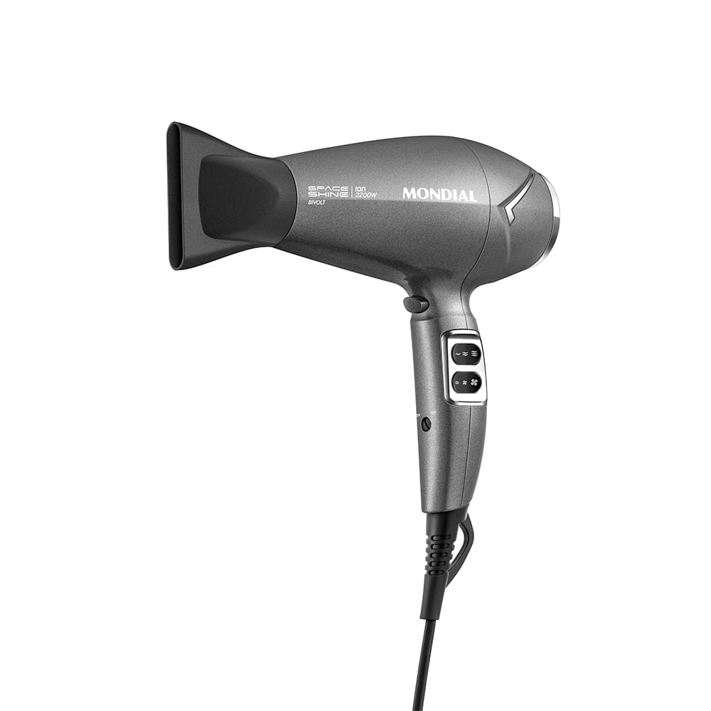 SECADOR DE CABELOS SPACE SHINE GRAFIT SC-20-BI