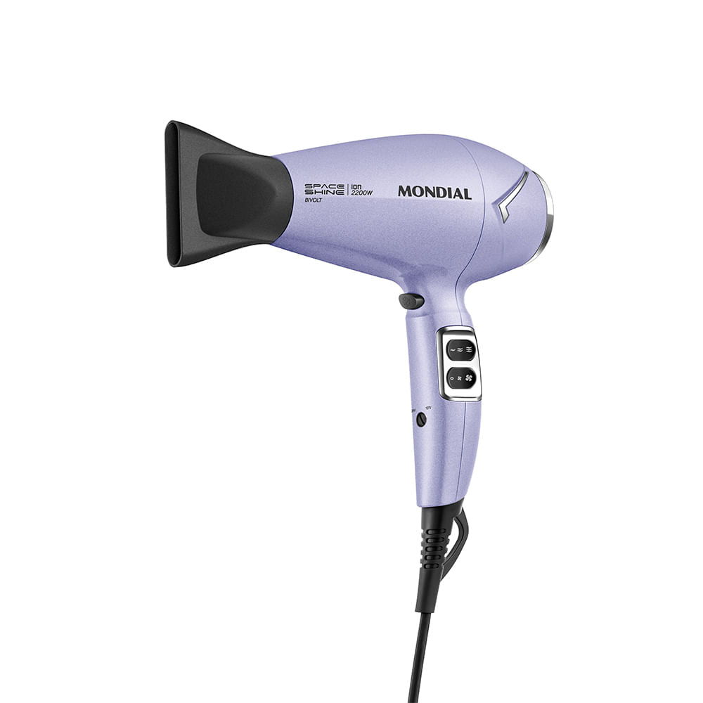SECADOR DE CABELOS SPACE SHINE LILAS SC-21-BI