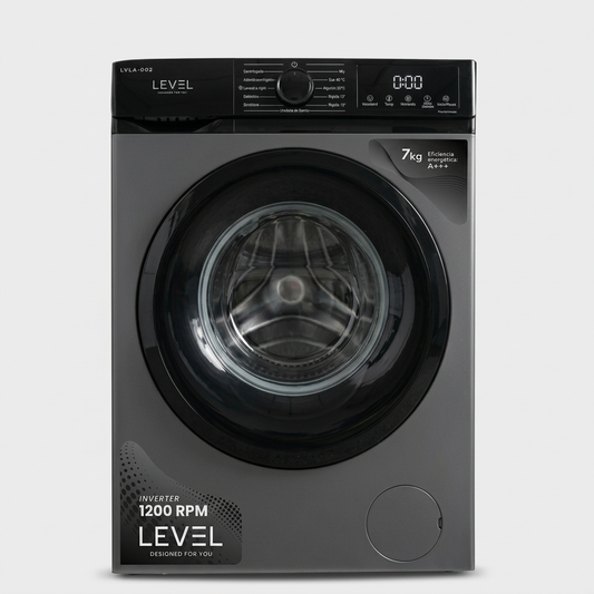 Lavarropas Automático Level 7kg Silver LVLA-002