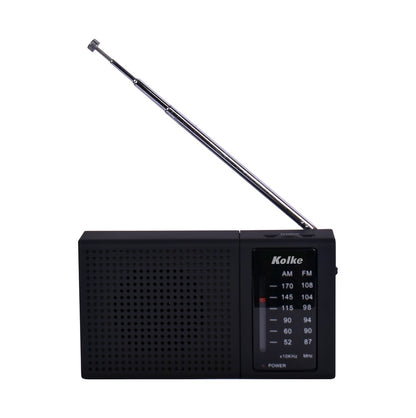 Radio AM/FM Kolke KPR-764 con Entrada para Auriculares 3.5mm