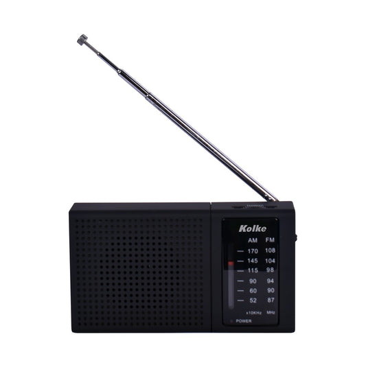 Radio AM/FM Kolke KPR-764 con Entrada para Auriculares 3.5mm