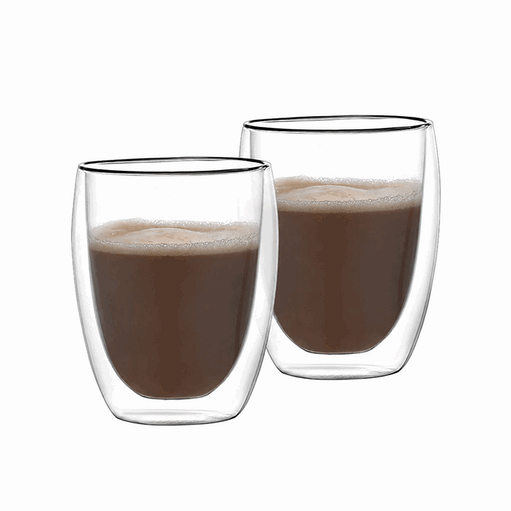 Set 2 Vasos Doble Pared 350ML Varenna