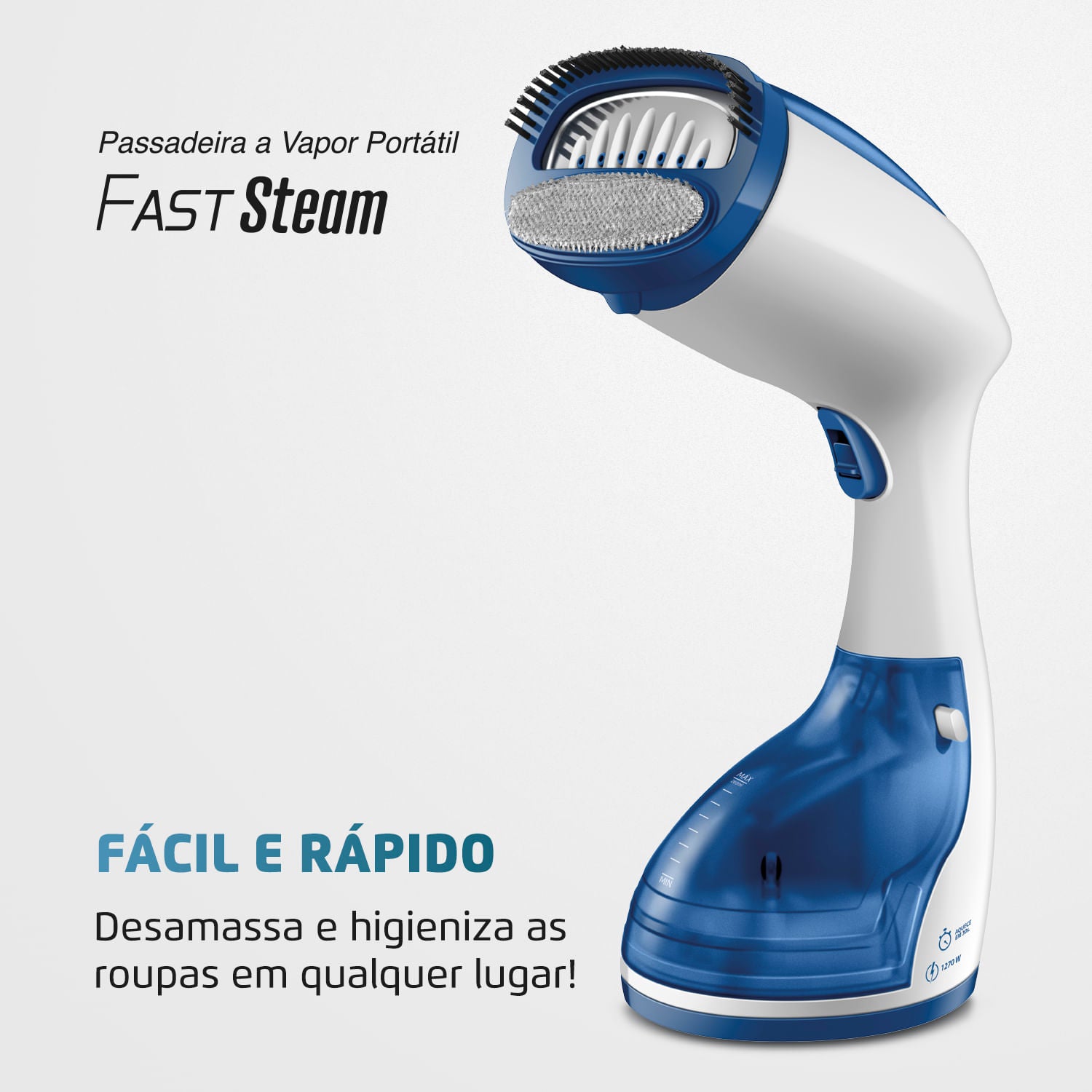 VAPORIZADOR DE ROPAS FAST STEAM VP-09