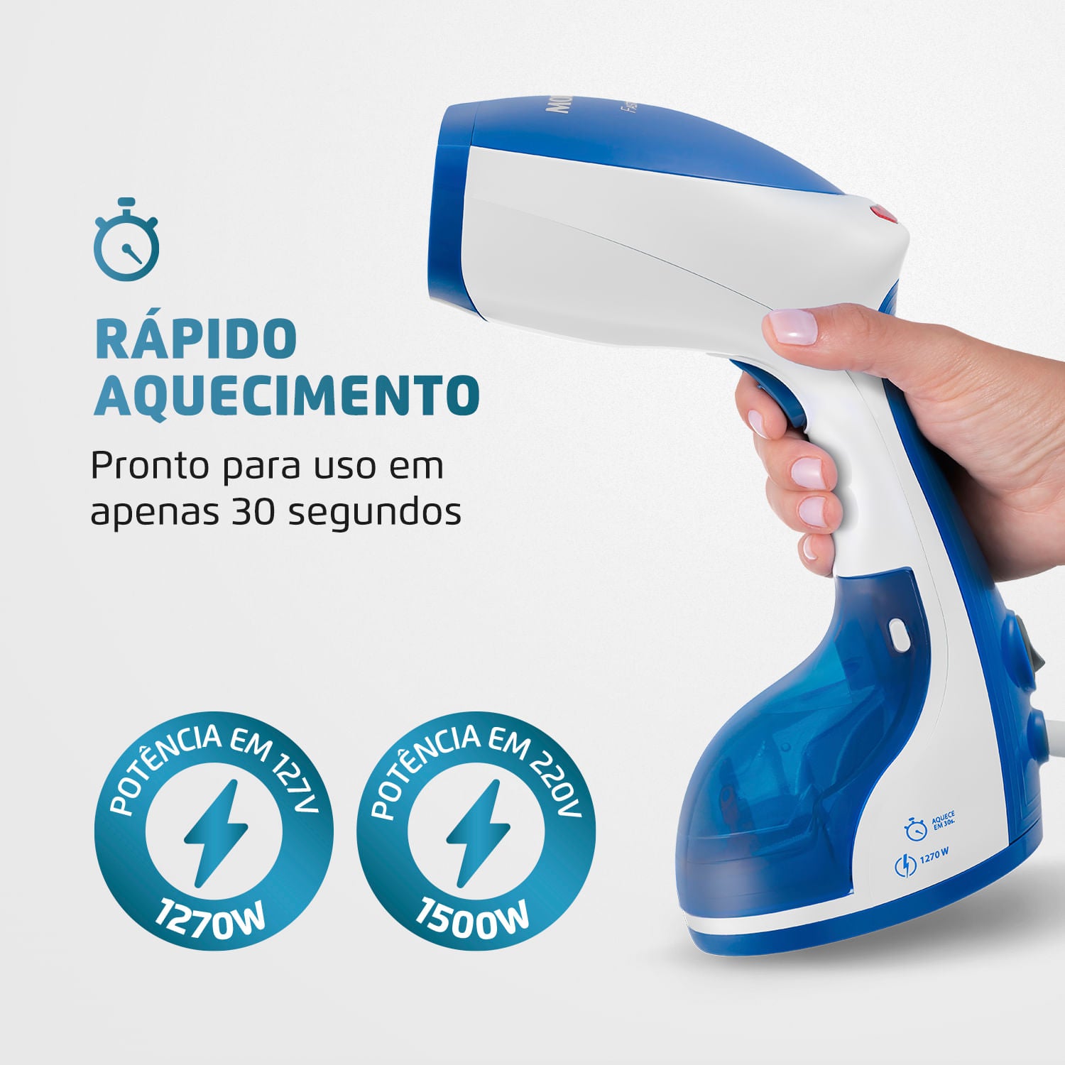 VAPORIZADOR DE ROPAS FAST STEAM VP-09