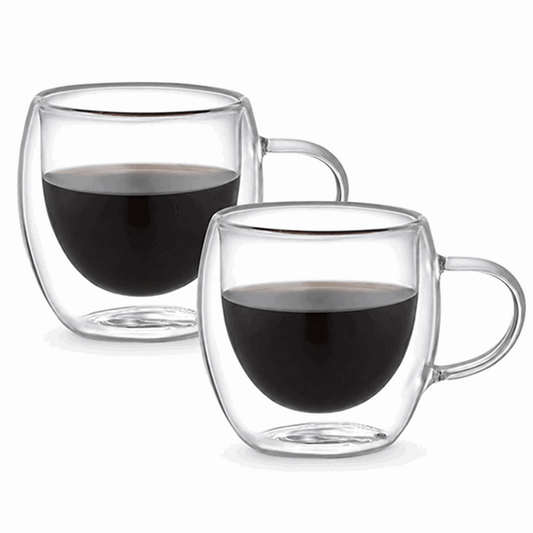 Set 2 Tazas Doble Pared 80ML Varenna
