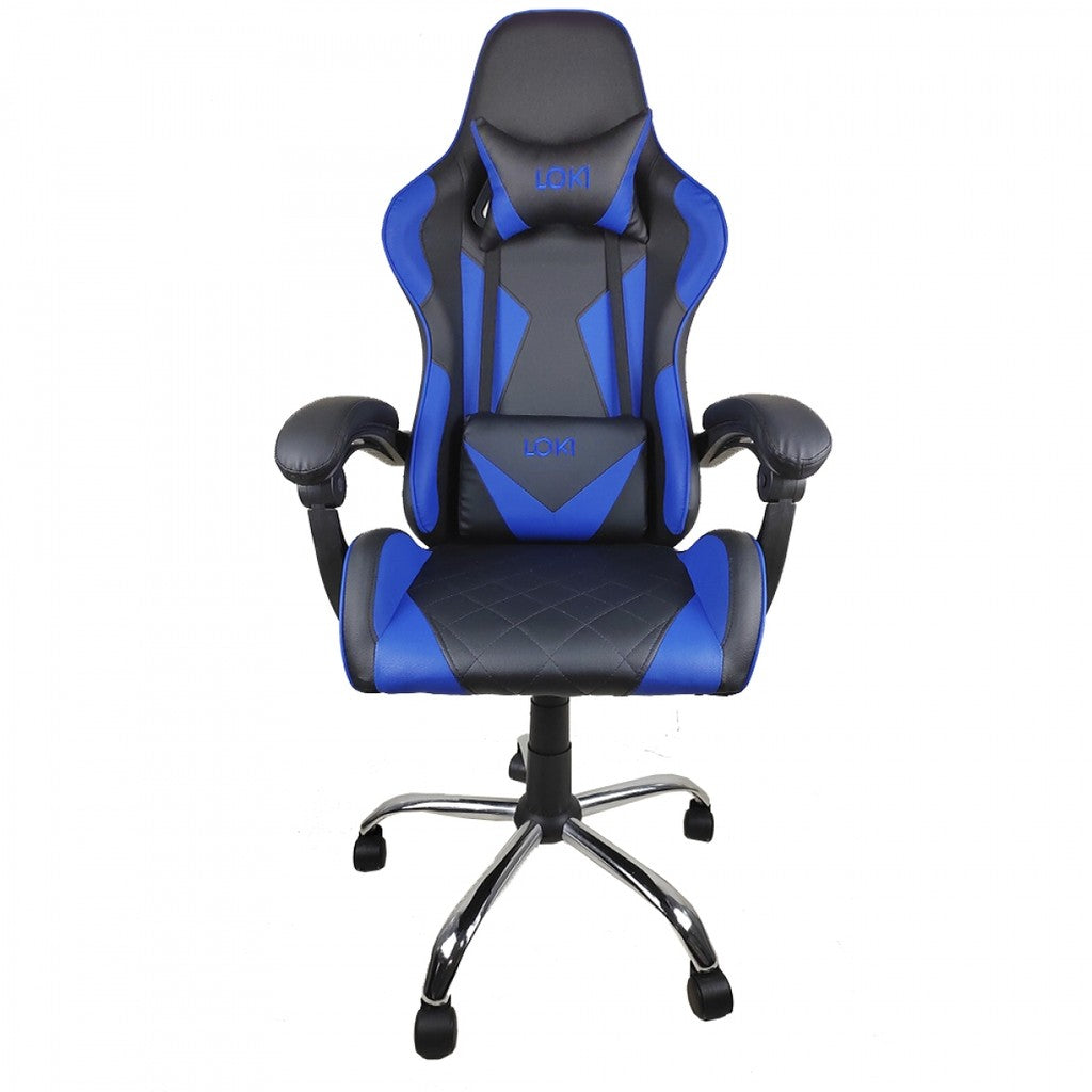 Silla Gamer Empoli Azul EM-GC01 Loki
