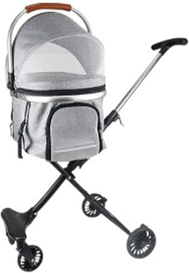 Carrito para mascotas SATE XR-24 para paseo y transporte