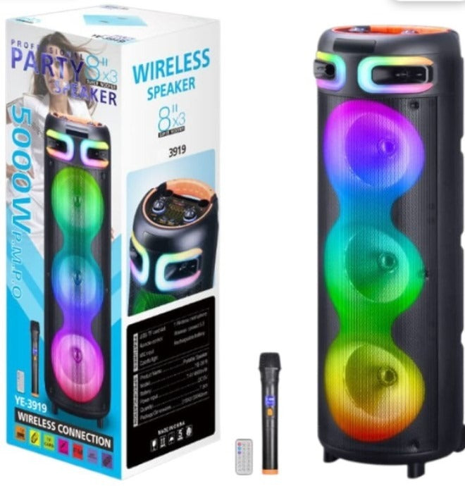 Parlante party Kandexs YE-3919 de 3x8 pulgadas