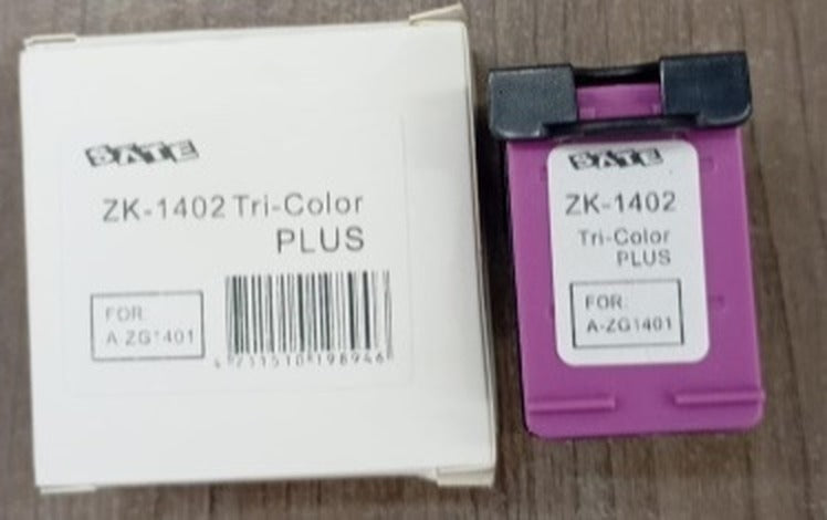 Tinta Comestible para Impresora Satellite ZK-1402 de 3 Colores