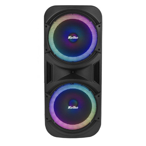 Parlante Kolke Blow KPB-666 Doble 12" 700W con Karaoke y TWS