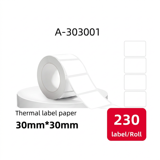 Etiqueta Térmica Autoadhesiva 30x30 mm SATE A-303001