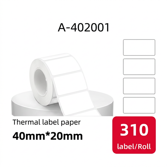 Etiqueta Térmica Autoadhesiva 40x20 mm SATE A-402001