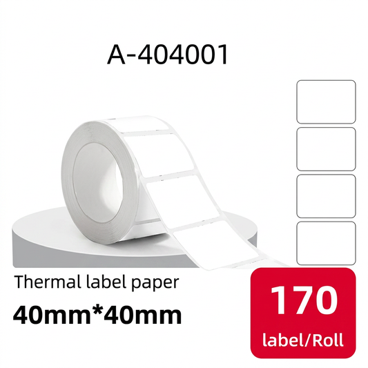 Etiqueta Térmica Autoadhesiva 40x40 mm SATE A-404001