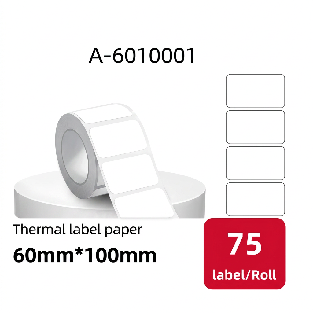 Etiqueta térmica 60x100 mm SATE A-6010001