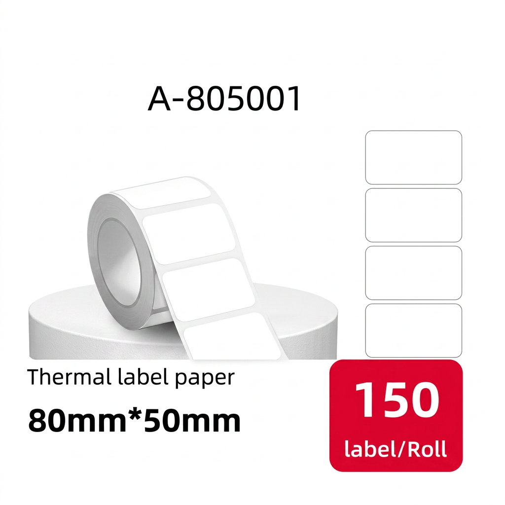 Etiqueta térmica 80x50 mm SATE A-805001