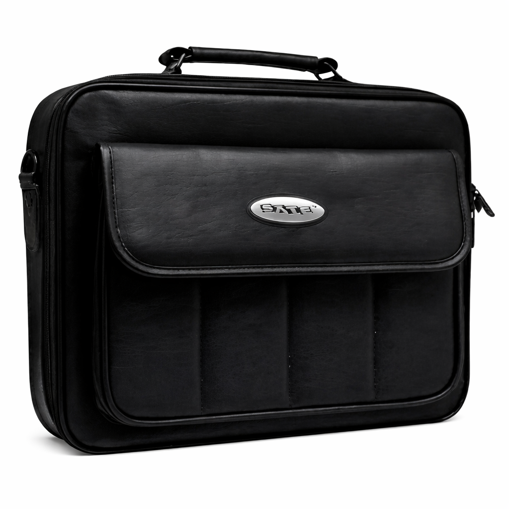 Maletín para Notebook A-KP40 17” Cuero Sintético Expandible