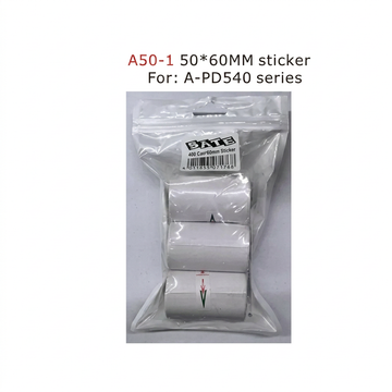 Etiqueta Térmica Autoadhesiva 50×60 mm — Pack de 3 rollos · SATE A50-1