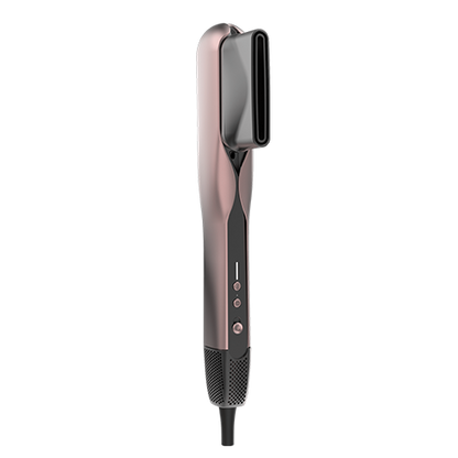 Planchita De Pelo Con Aire Airlisse 2In1 Forcedry Black