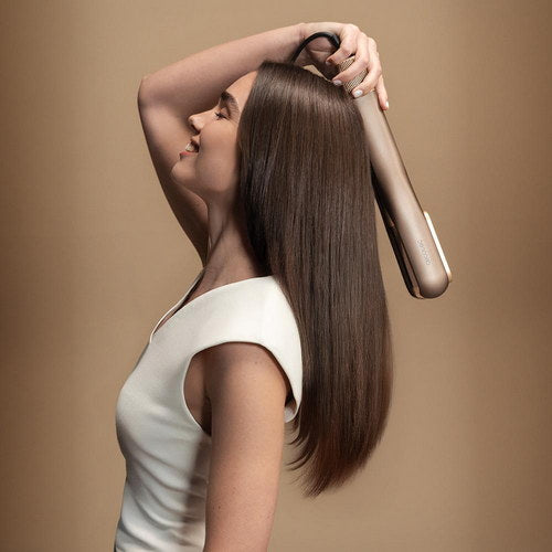 Planchita De Pelo Con Aire Airlisse 2In1 Forcedry Black