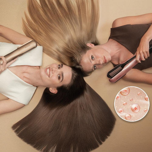 Planchita De Pelo Con Aire Airlisse 2In1 Forcedry Black