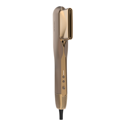 Planchita De Pelo Con Aire Airlisse 2In1 Forcedry Champagne