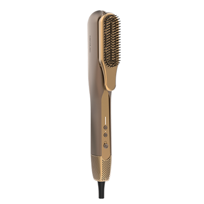 Planchita De Pelo Con Aire Airlisse 2In1 Forcedry Champagne