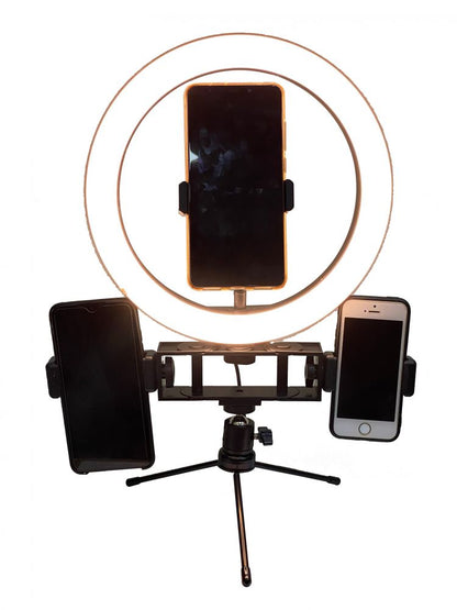 Aro Led con Soporte y Trípode A-MK10 10 Pulgadas USB