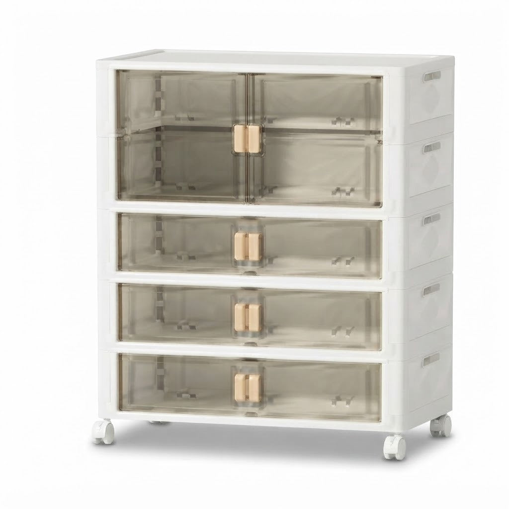 Armario plegable SATE JG2210-1-3 de 75 x 50 x 205,5 cm de 2,05 m - foto de producto centrado sobre fondo blanco