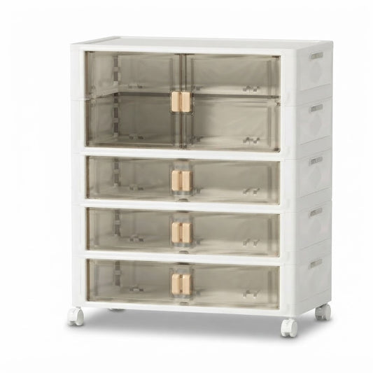 Armario plegable SATE JG2210-1-3 de 75 x 50 x 205,5 cm de 2,05 m - foto de producto centrado sobre fondo blanco
