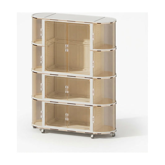 Armario plegable de 115 x 46,5 x 152 cm de 1,15 m de frente, vista de producto sobre fondo blanco