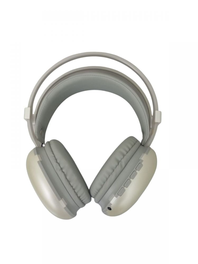 Auricular Inalámbrico SATE AE-9079 Bluetooth 5.3 color gris con luces RGB