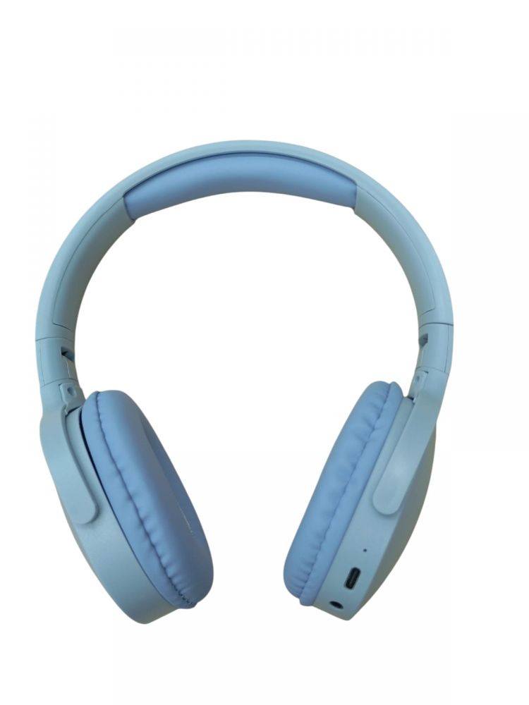 Auricular Inalámbrico SATE AE-9065 color celeste con drivers de 40 mm