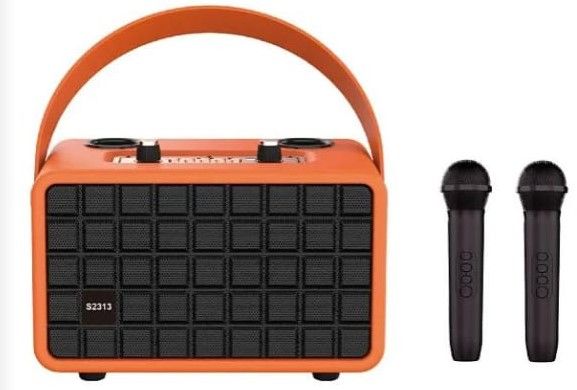 Parlante JBK-S2313 – Naranja, Negro y Azul