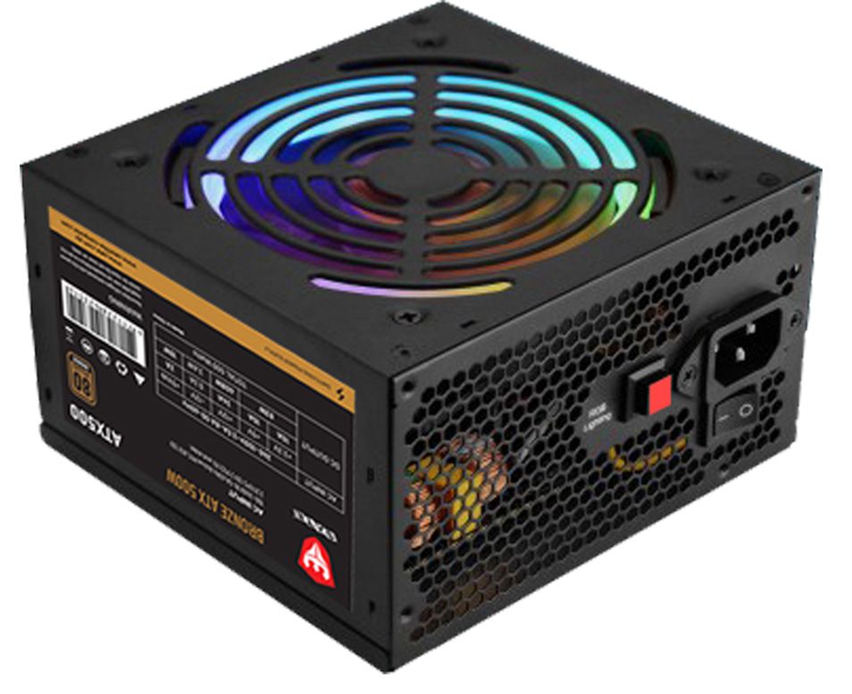 Fuente de Alimentación Satellite 500WB RGB 500W 80 Plus Bronze