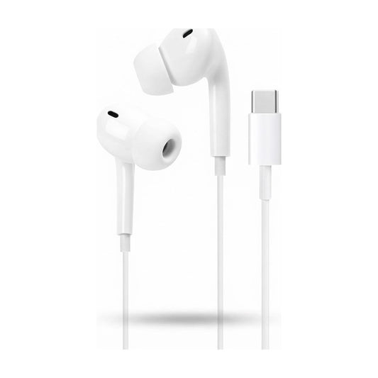 Auricular Negro CON Cable Kolke KAI-742 sobre fondo blanco