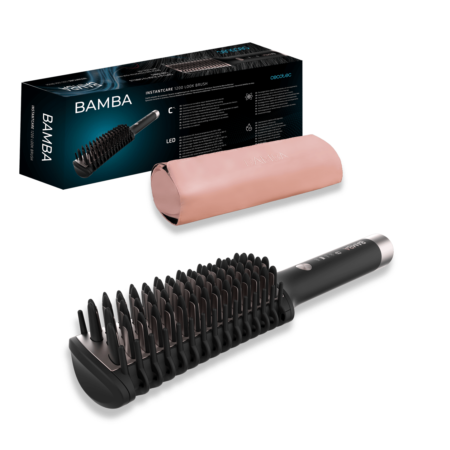 Cepillo Alisador Bamba InstantCare 1200 Look Brush