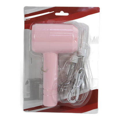 Batidor de huevos eléctrico recargable USB rosa