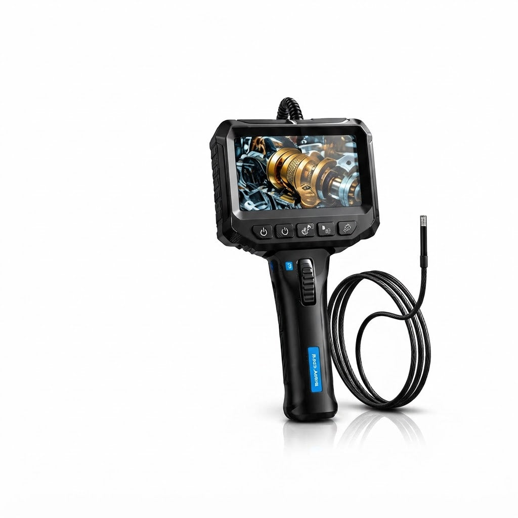 Boroscopio articulado con pantalla ancha y cable sonda