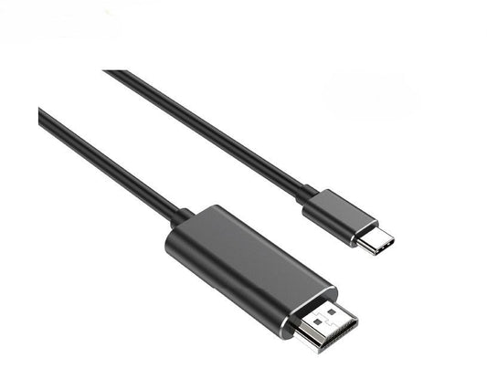 Adaptador USB-C a HDMI Satellite AL-80 4K 30Hz Cable 2 Metros