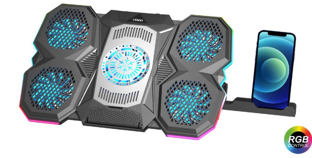 Cooler para Notebook Led Rgb  A-CP44