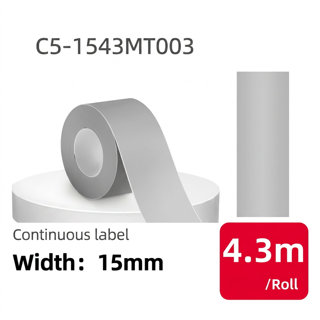 Cinta Térmica Continua 15 mm x 4.3 m gris SATE C5-1543MT003